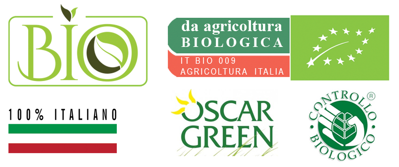 Marchi per prodotti biologici in vendita nello shop online dell'azienda San Francesco Bio in Maremma Toscana