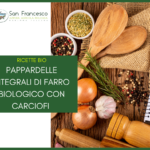 Pappardelle Integrali di Farro Biologico con carciofi, San Francesco Bio
