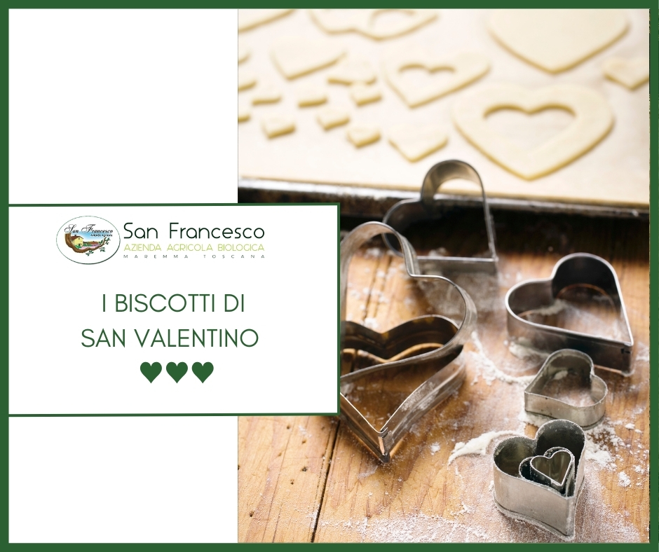 Biscotti San Valentino - Azienda Biologica San Francesco